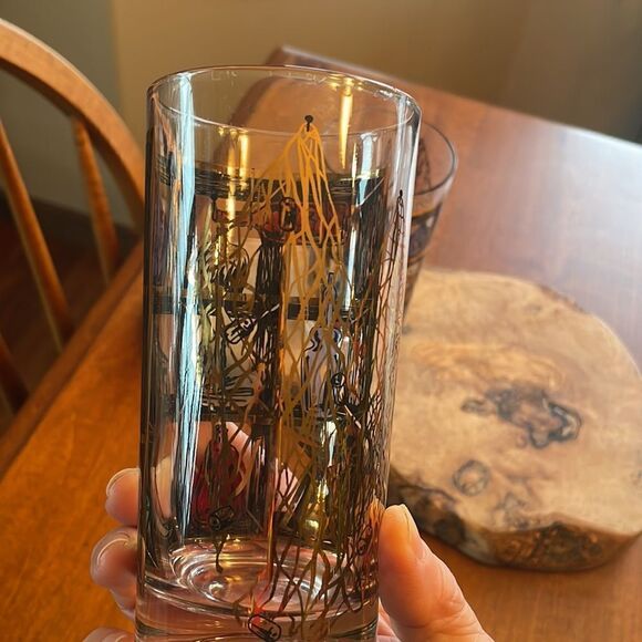 EUC Nautical Themed Highball Glasses - Picture 3 of 8
